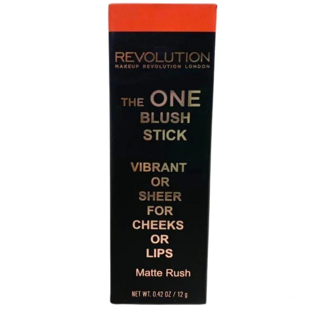 ❄️ Makeup Revolution | The One Blush Stick Matte Rush